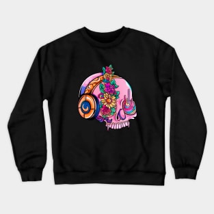 Spring skull Crewneck Sweatshirt